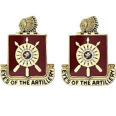 171st Field Artillery Regiment Unit Crest (Eyes of the Artillery)